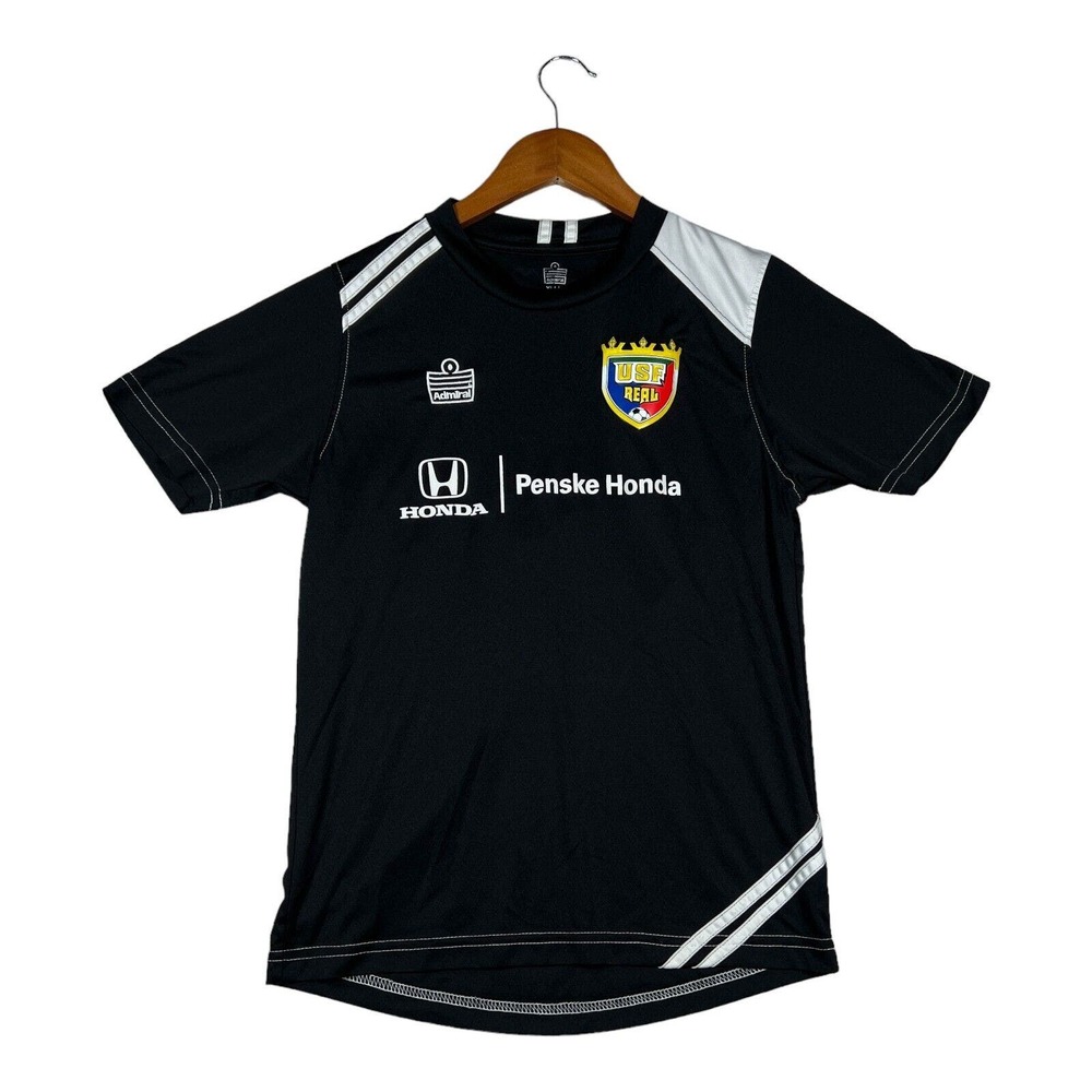 USF Real Penske Honda Black Futbol Admiral Soccer Jersey Shirt World Cup Youth L
